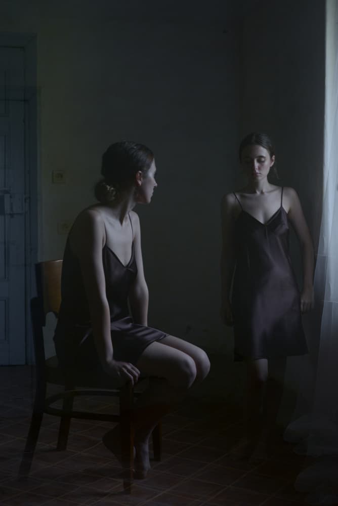 Quiet Room Reflection by Małgorzata Masarz — canvas wall art