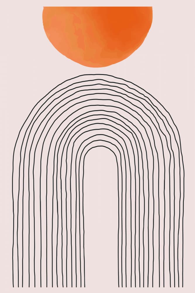 Warm Sun Arch by jay stanley — canvas wall art