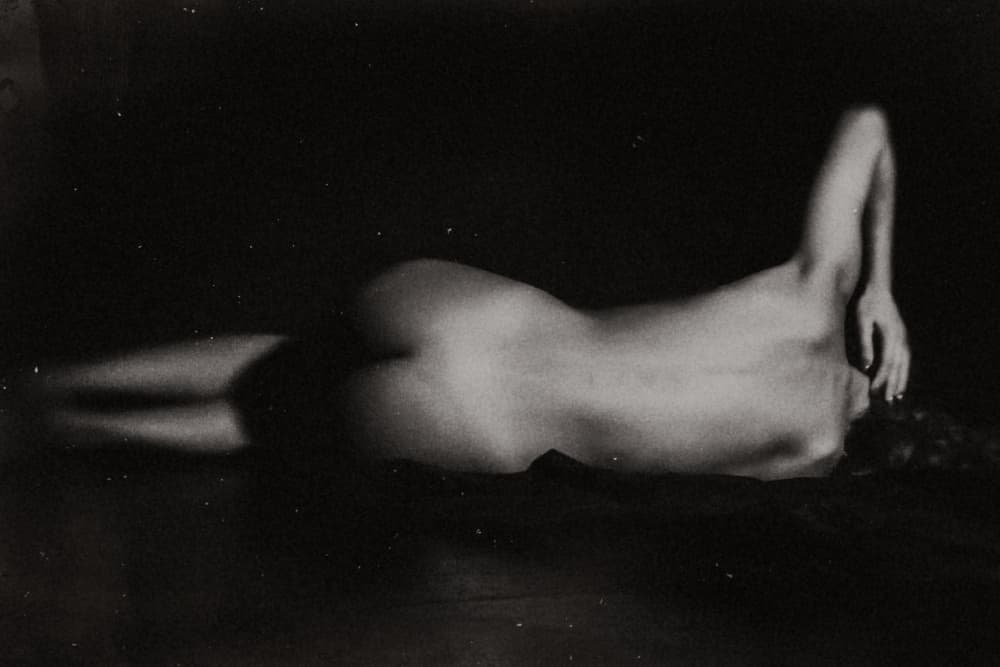Sensual Figure in Shadow by Bogdan Bouşcă — canvas wall art