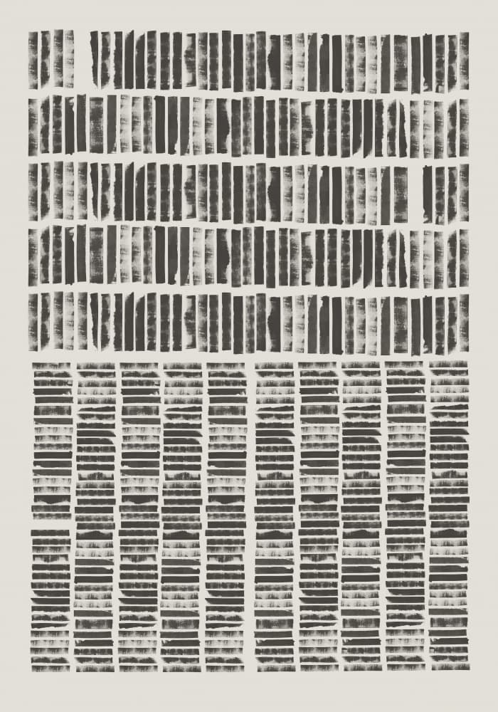 Monochrome Harmony by THE MIUUS STUDIO — canvas wall art