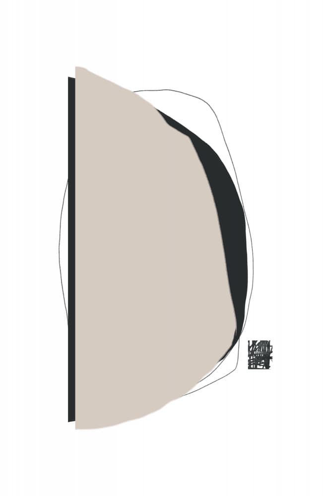 Timeless Curves by uplusmestudio — canvas wall art