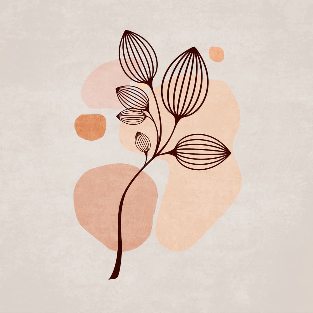 Organic Elegance by Emel Tunaboylu — canvas wall art