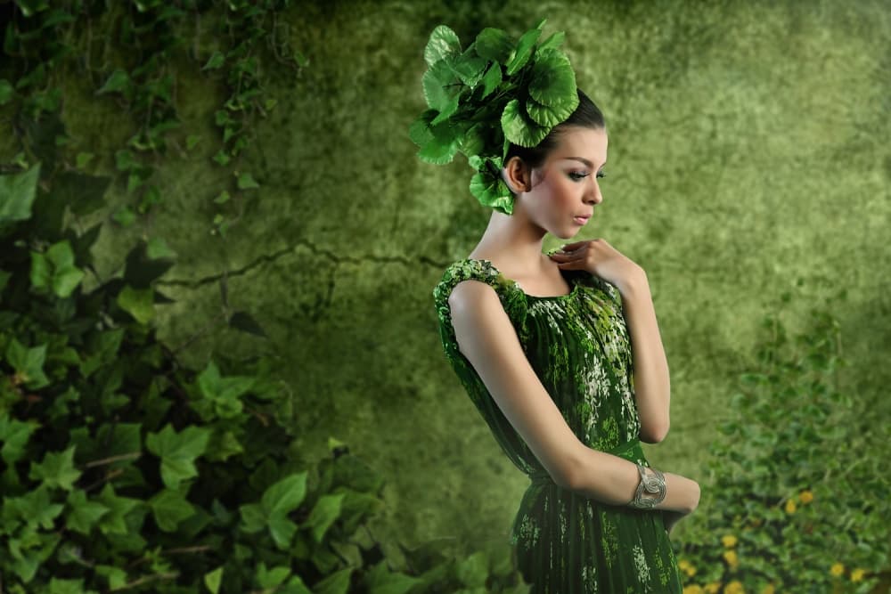 Ethereal Green Beauty by m salim bhayangkara — canvas wall art