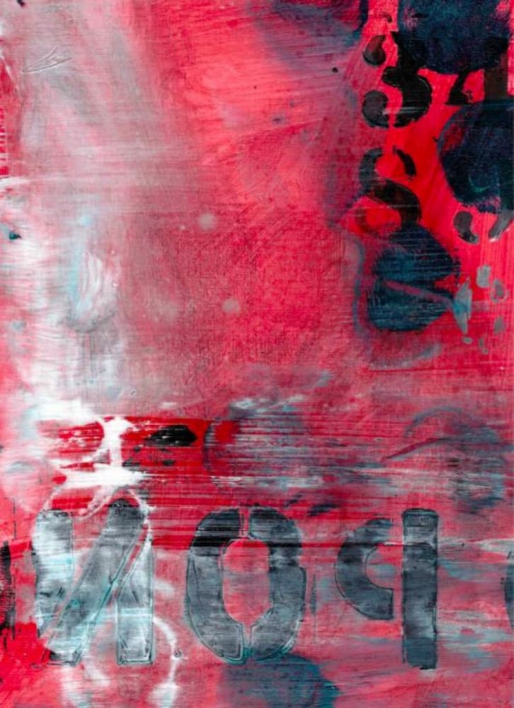 Vibrant Urban Abstract by Deb Chaney — canvas wall art