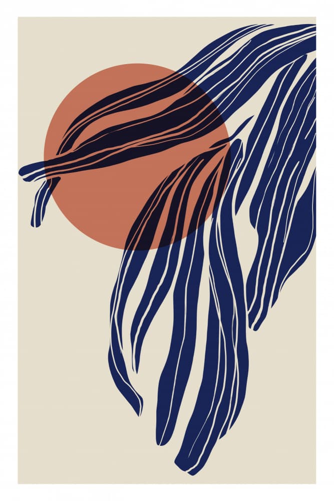 Sunset Waves by Treechild — canvas wall art