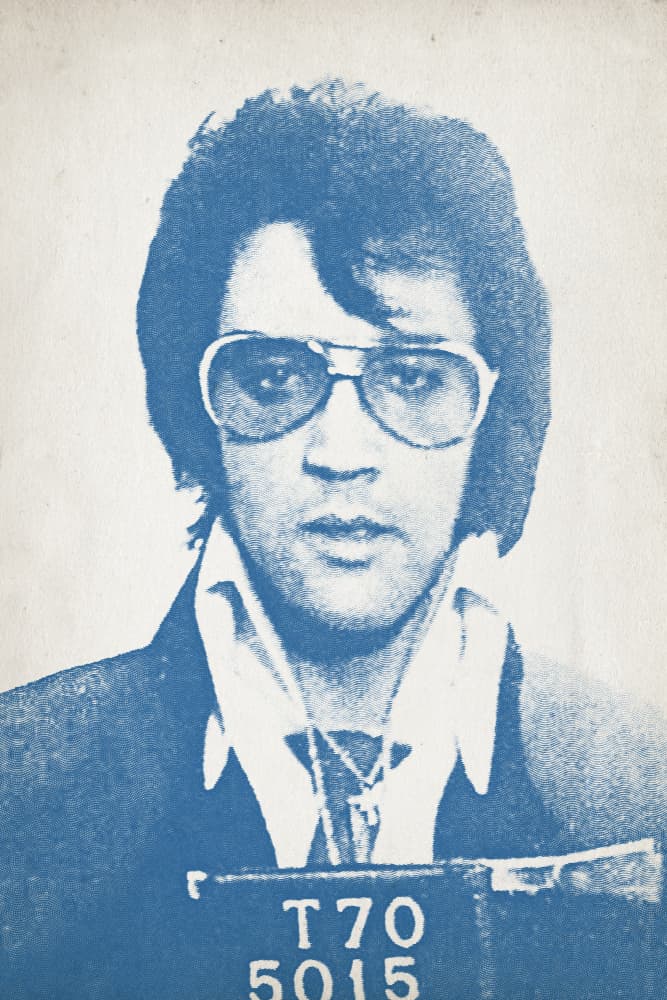 Cool Blue Mugshot by thomas chedeville — canvas wall art