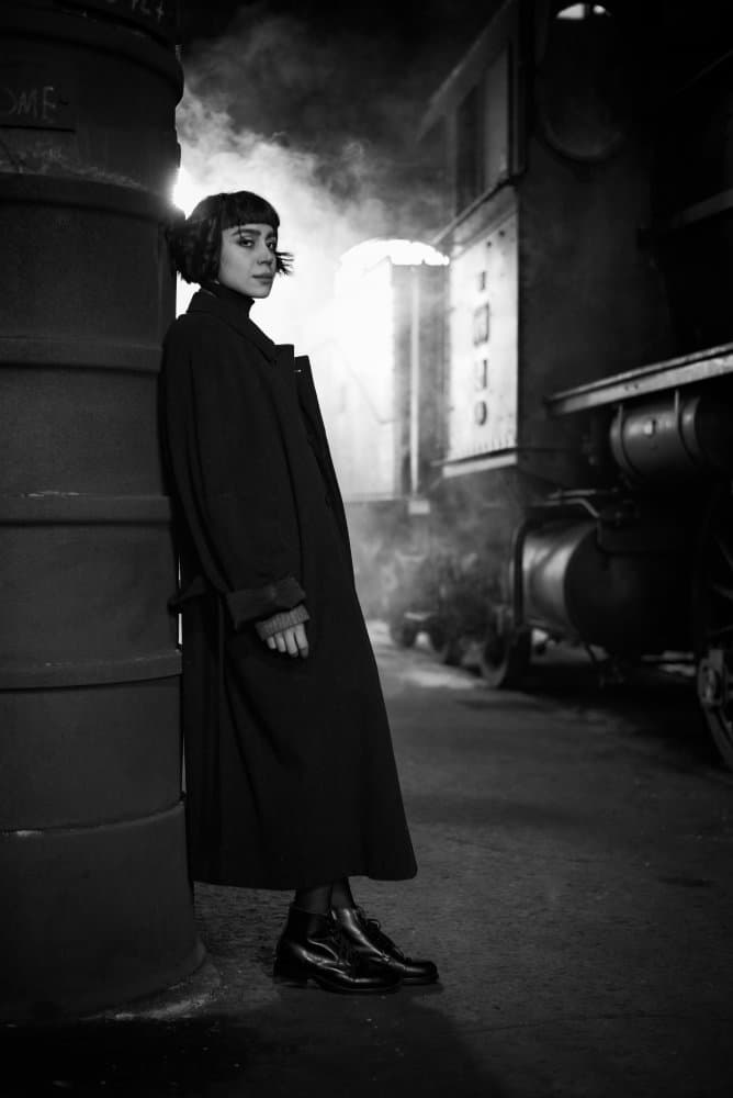 Mysterious Woman In Smoke by Markus Grimm — canvas wall art