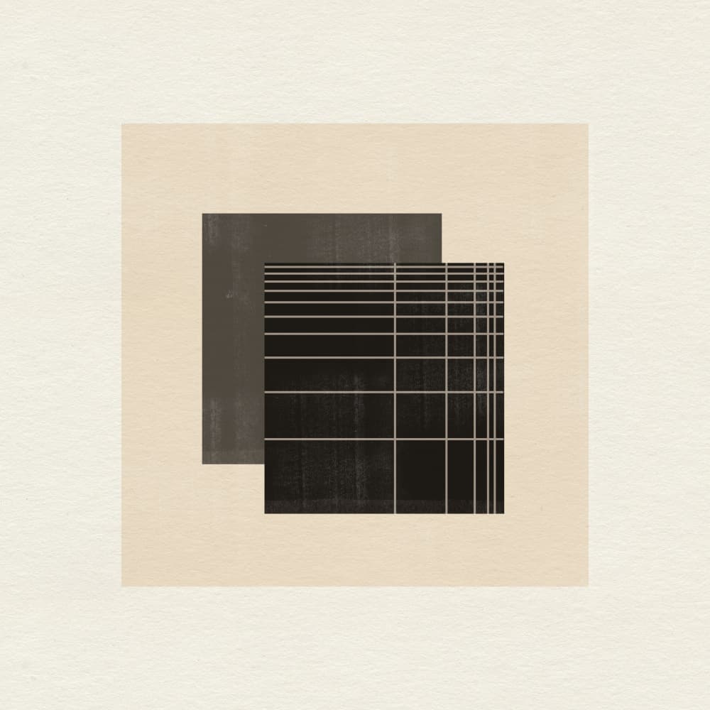 Grid Harmony by THE MIUUS STUDIO — canvas wall art