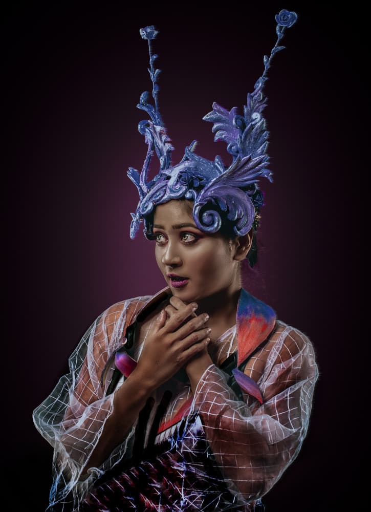 SCARY QUEEN by DEBASISH CHATTOPADHYAY — canvas wall art
