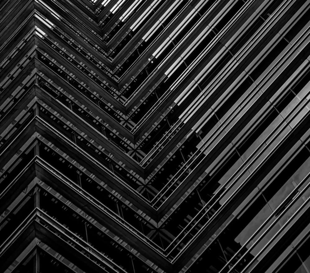 Abstract Building Angles by Rodrigo Marin — canvas wall art