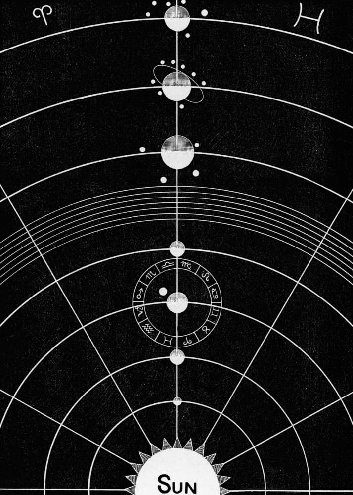 Solar Biology No. 5 Full by Hiram Eratus Butler — canvas wall art