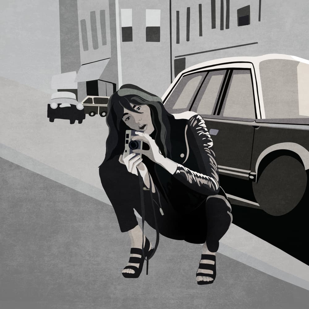 Urban Snapshot by Emel Tunaboylu — canvas wall art
