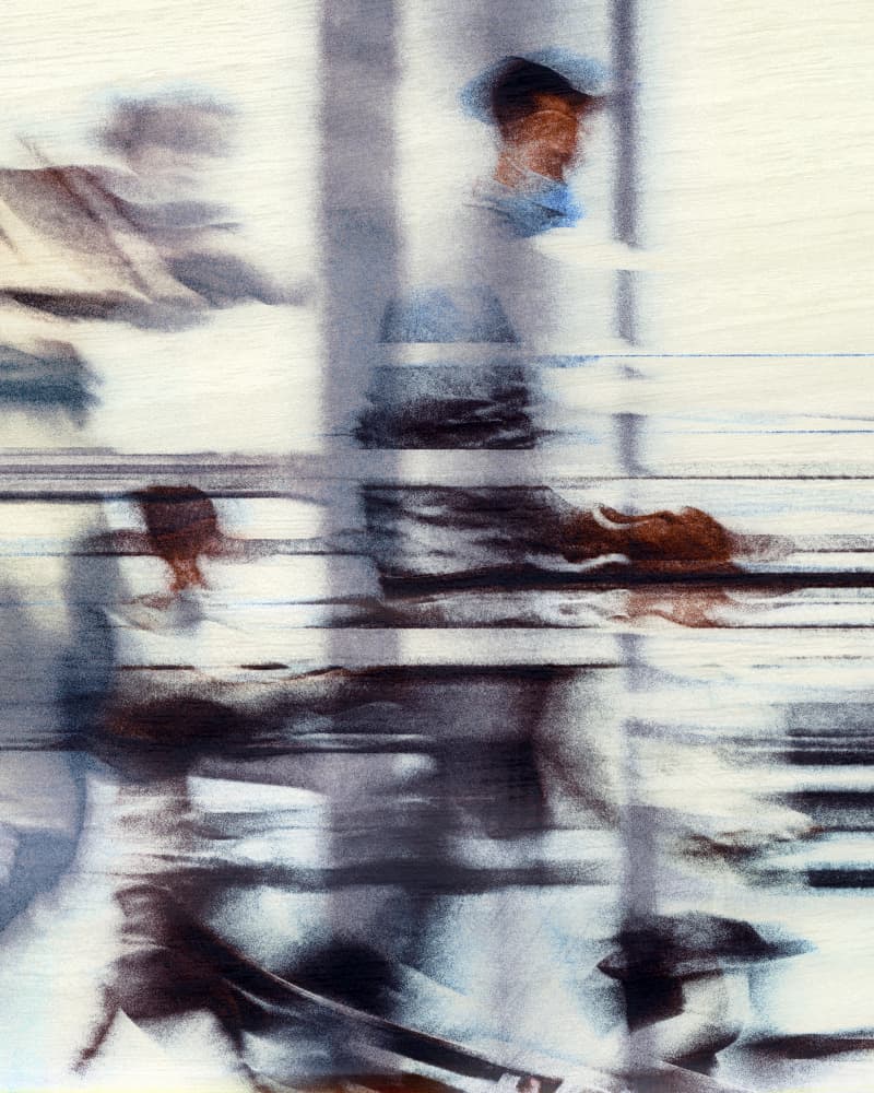 Masked Movement by The Jar - Geir Jartveit — canvas wall art
