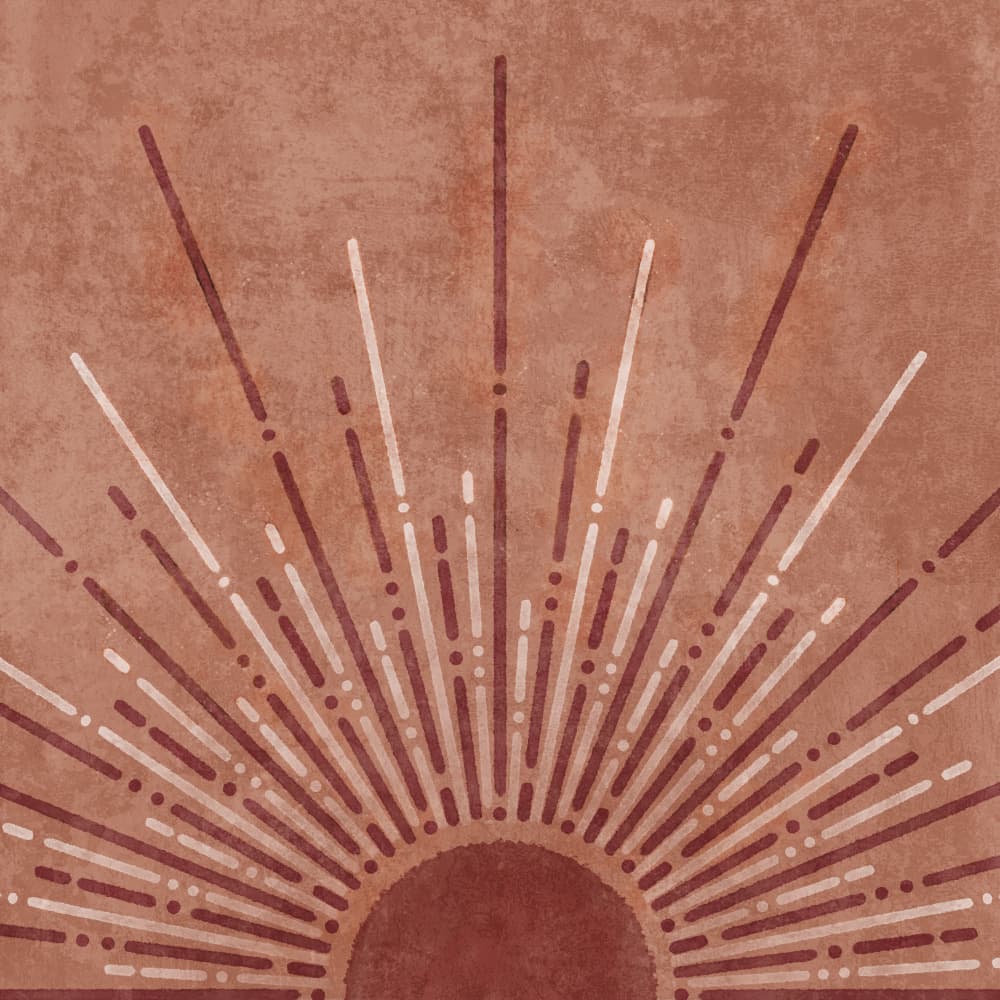 Radiant Dawn Burst by Emel Tunaboylu — canvas wall art