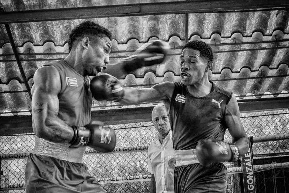 Boxing Power by Pavol Stranak — canvas wall art