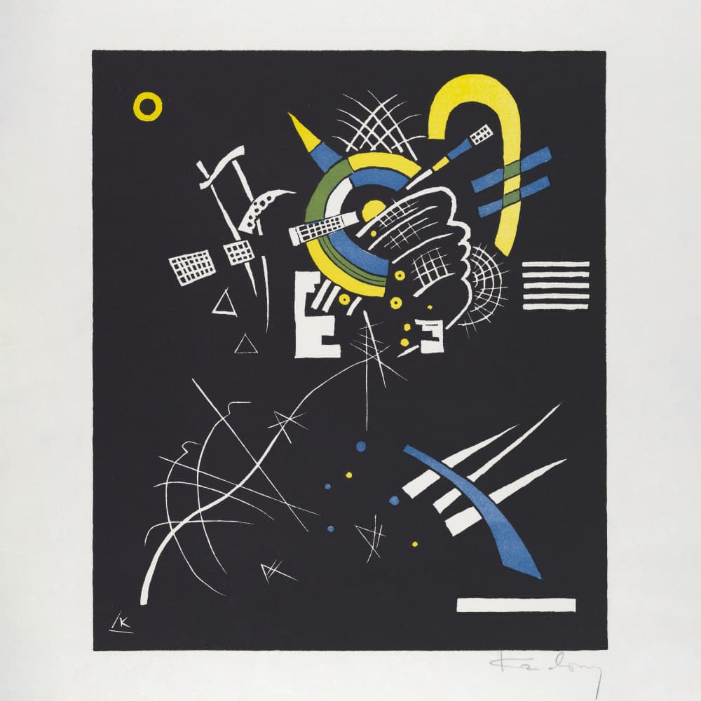 Small Worlds Vii) (1922) by Wassily Kandinsky — canvas wall art