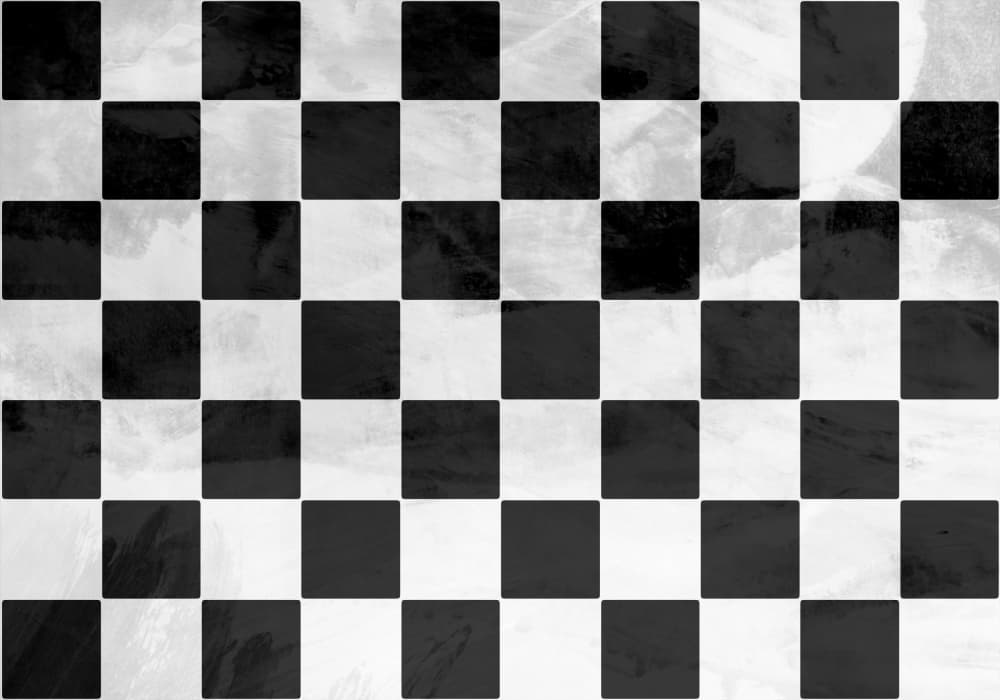 Textured Checkerboard Pattern by Sarah Manovski — canvas wall art
