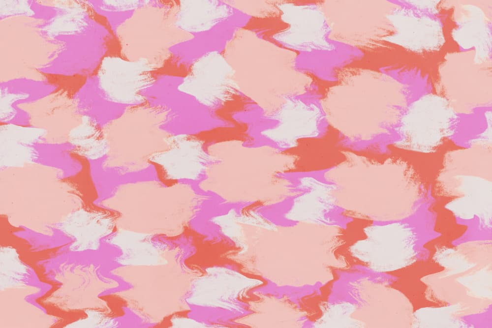 Floral Dream Waves by Treechild — canvas wall art