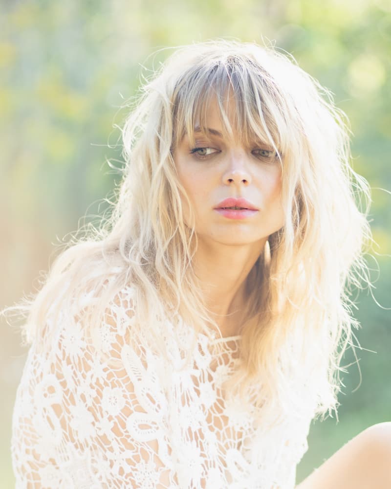 Dreamy Blonde Nature Portrait by Christian Kurz — canvas wall art
