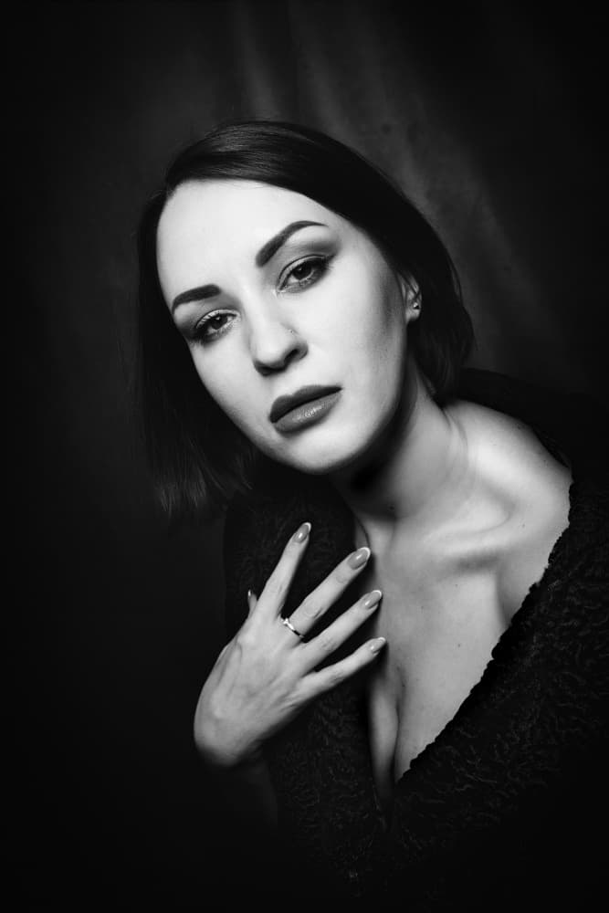 Dramatic Gaze by Christian Kurz — canvas wall art