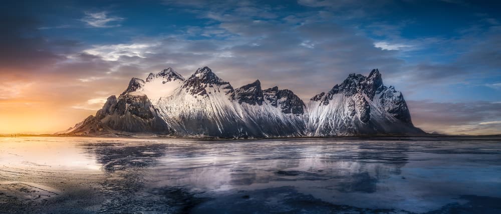 Majestic Mountain Reflection by joanaduenas — canvas wall art