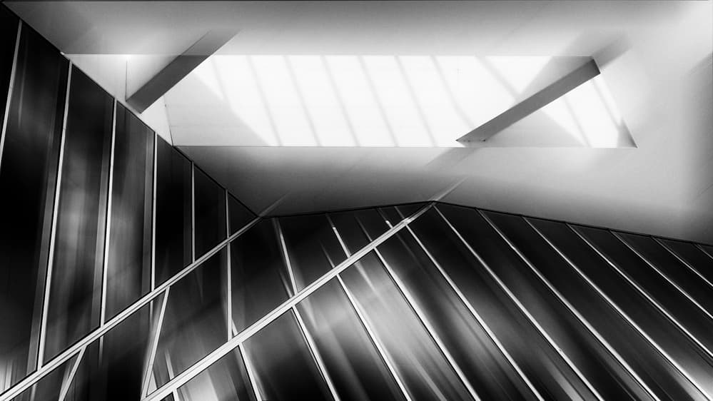 Modern Architectural Angles by Greetje van Son — canvas wall art