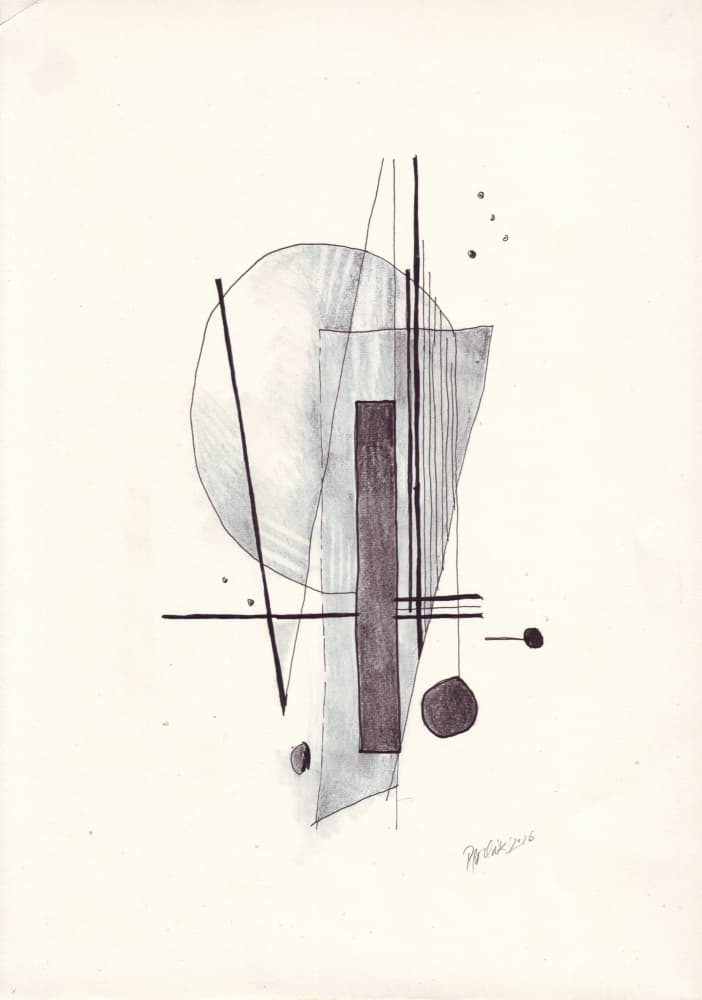 Geometric Composition by Rafal Kulik — canvas wall art