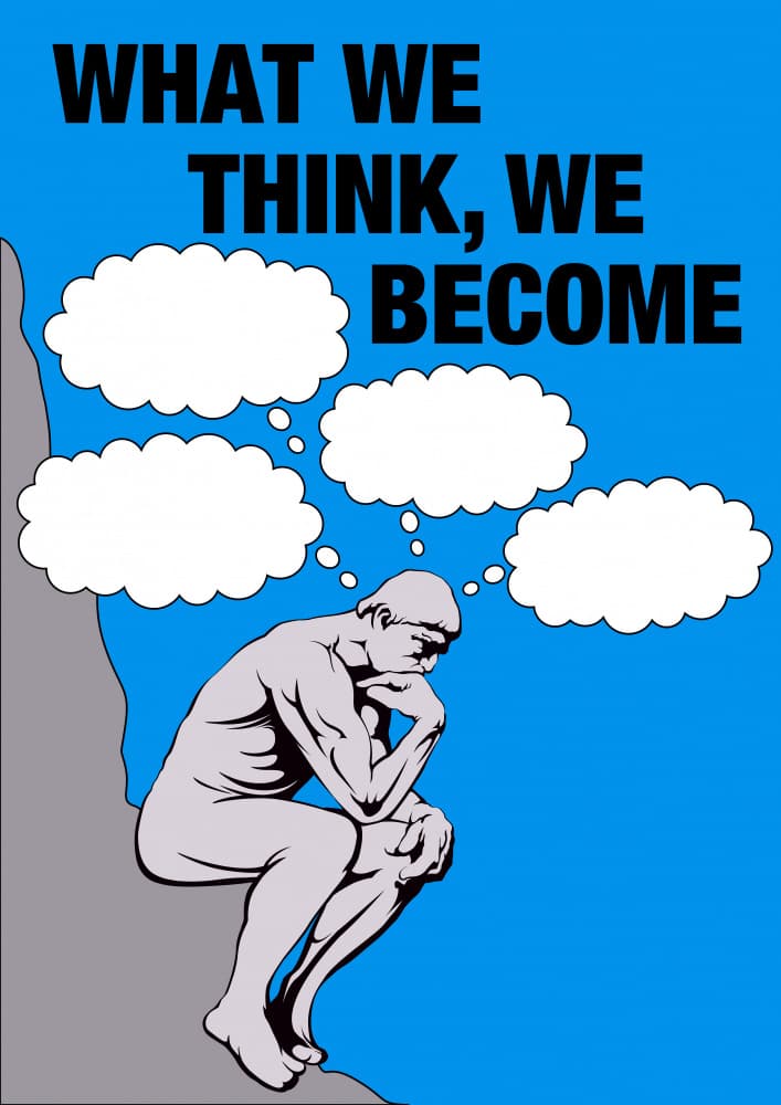 Thinker's Deep Thought by Carlo Kaminski — canvas wall art
