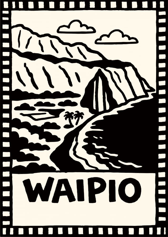 Waipio Valley Hawaii by Patryk Krygowski — canvas wall art