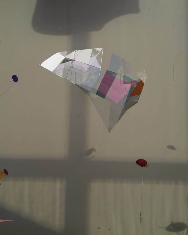 Geometric Light Play by Stefan Fransson — canvas wall art