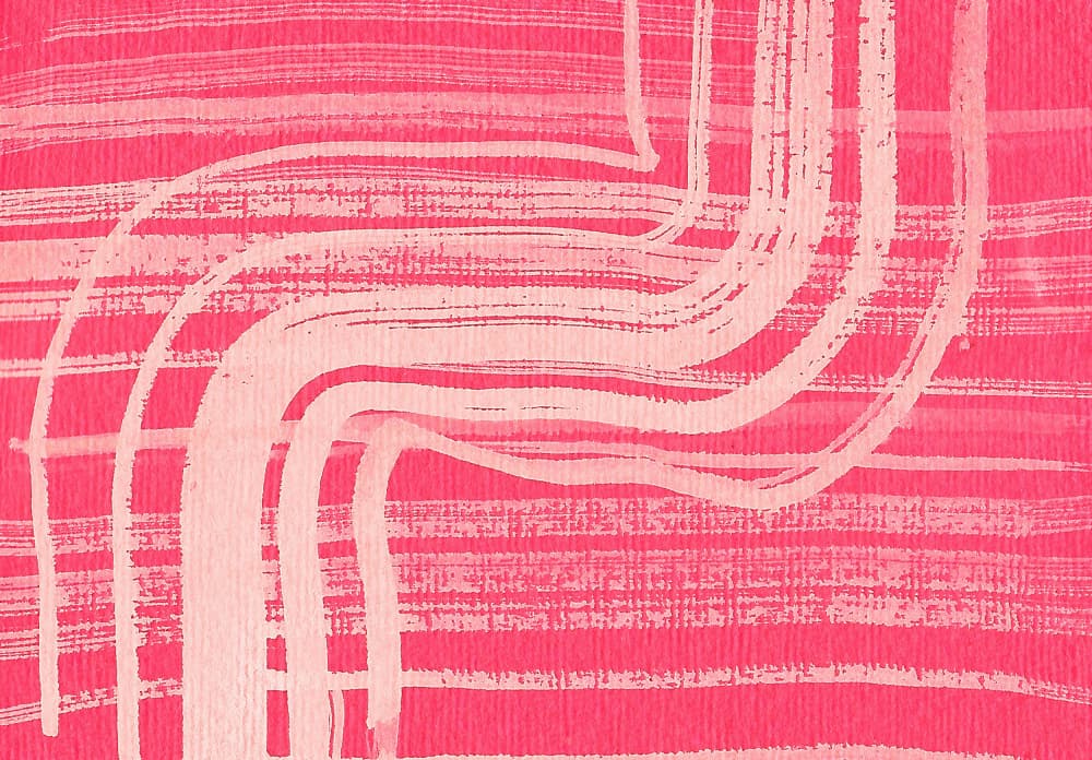 Vibrant Pink Strokes by Santhosh ch — canvas wall art