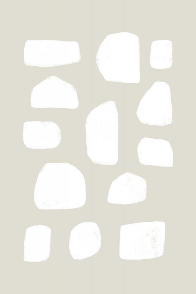Shapes in Harmony by uplusmestudio — canvas wall art