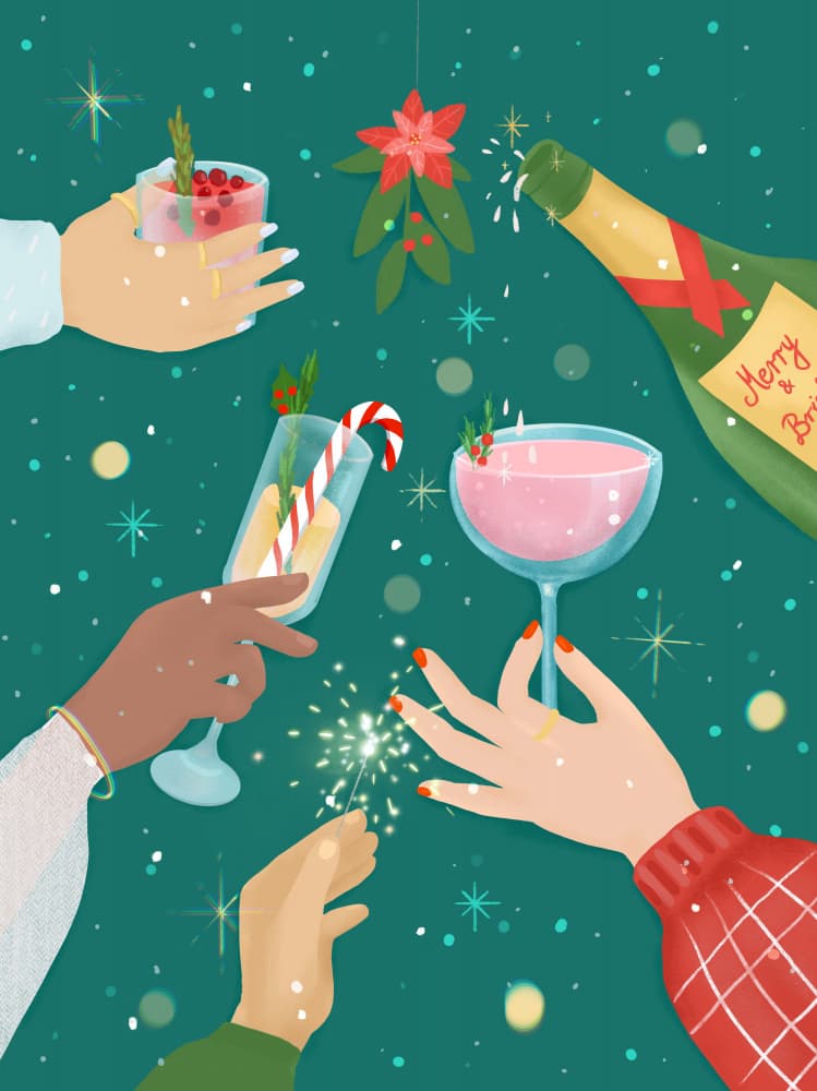Cheers by Petra Lizde — canvas wall art