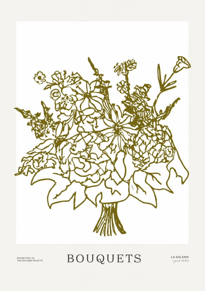 Bouquetsno01 by Treechild — canvas wall art