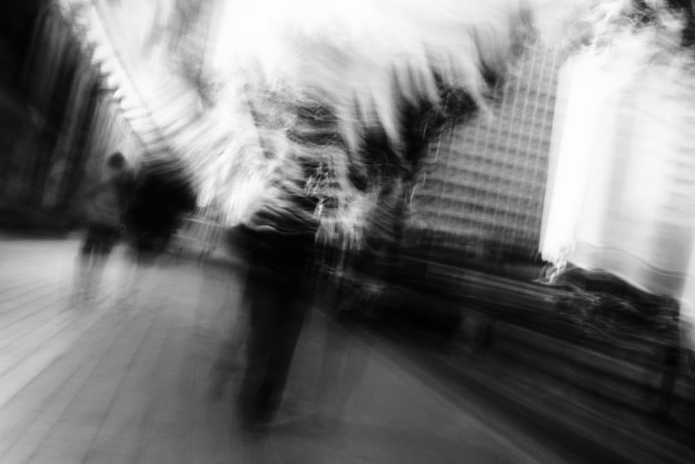 Urban Motion Blur by Swen MUN — canvas wall art