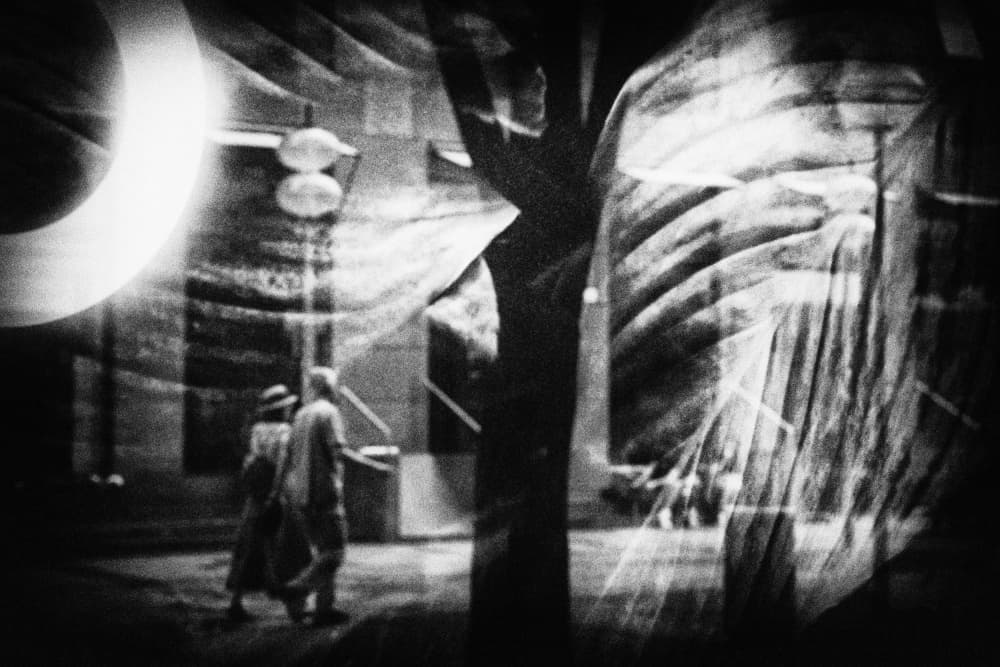 Dreamy City Stroll by Vincenzo Pascale — canvas wall art