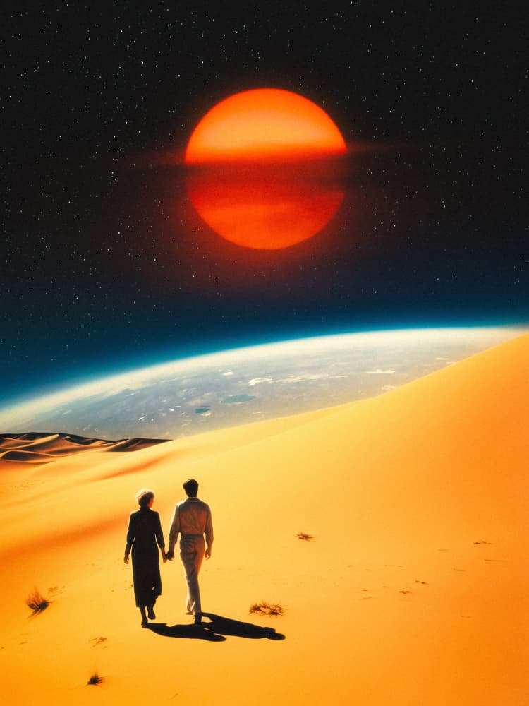 Cosmic Connection by Taudalpoi — canvas wall art