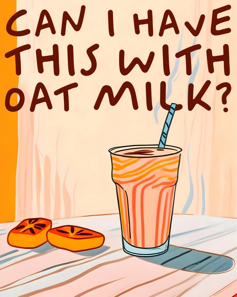 Oat Milk Smoothie Request by Uma Gokhale — canvas wall art