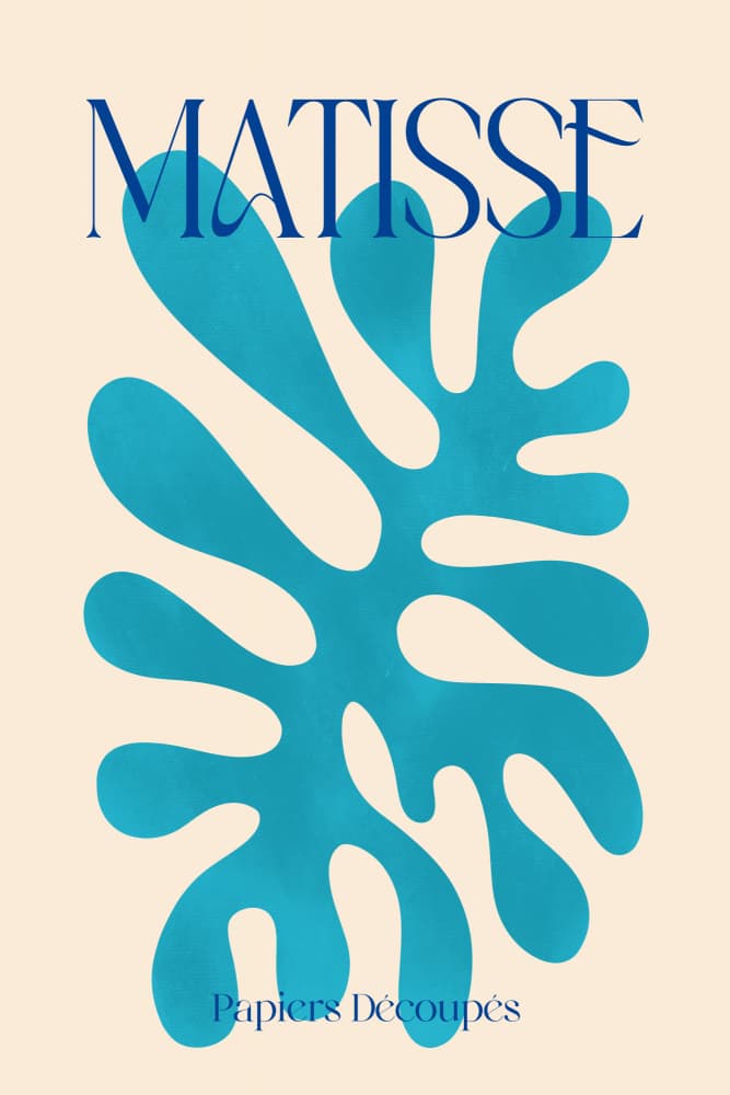 Matissepapiersdecoupesno04 by Treechild — canvas wall art
