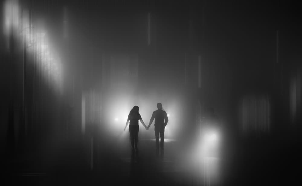 Love in the Mist by Nguyen Tan Tuan — canvas wall art