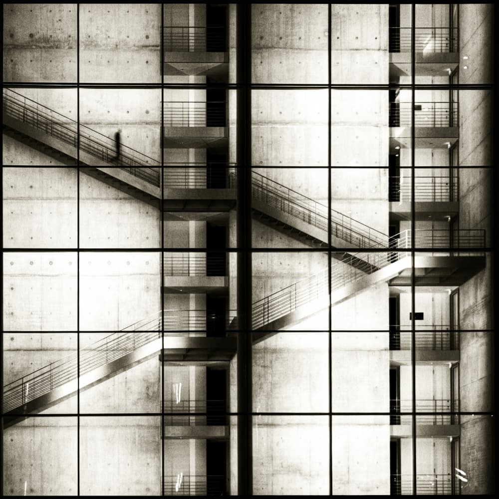 Modern Stairwell Geometry