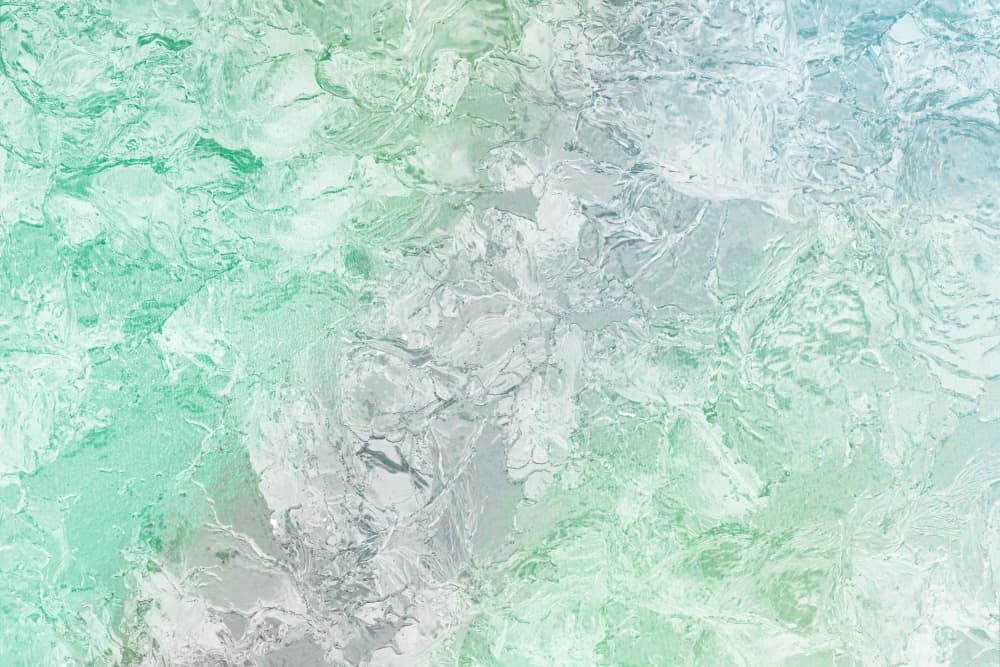 Ethereal Aqua Flow by Josie George — canvas wall art