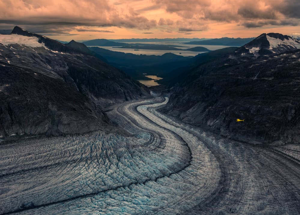 Winding Glacier Valley by James S. Chia — canvas wall art