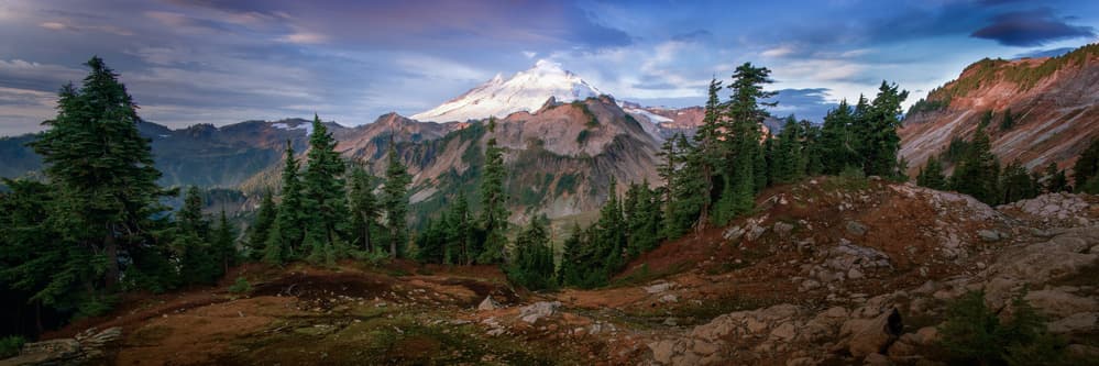 Majestic Mountain Panorama by James K. Papp — canvas wall art
