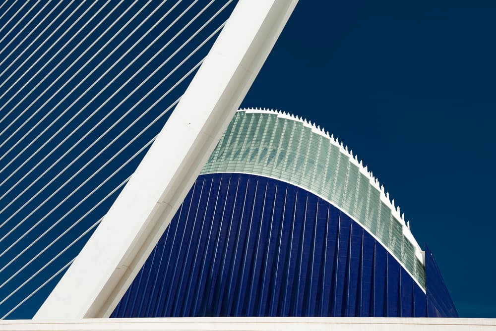 Architectural Sky Geometry by Marc Pelissier — canvas wall art
