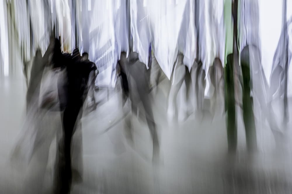 Dynamic City Movement by Andy Bauer — canvas wall art