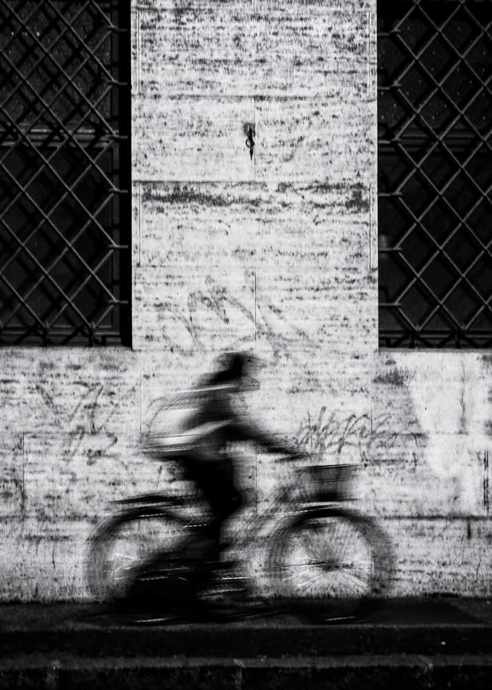 Dynamic Urban Cycling by Massimo Della Latta — canvas wall art