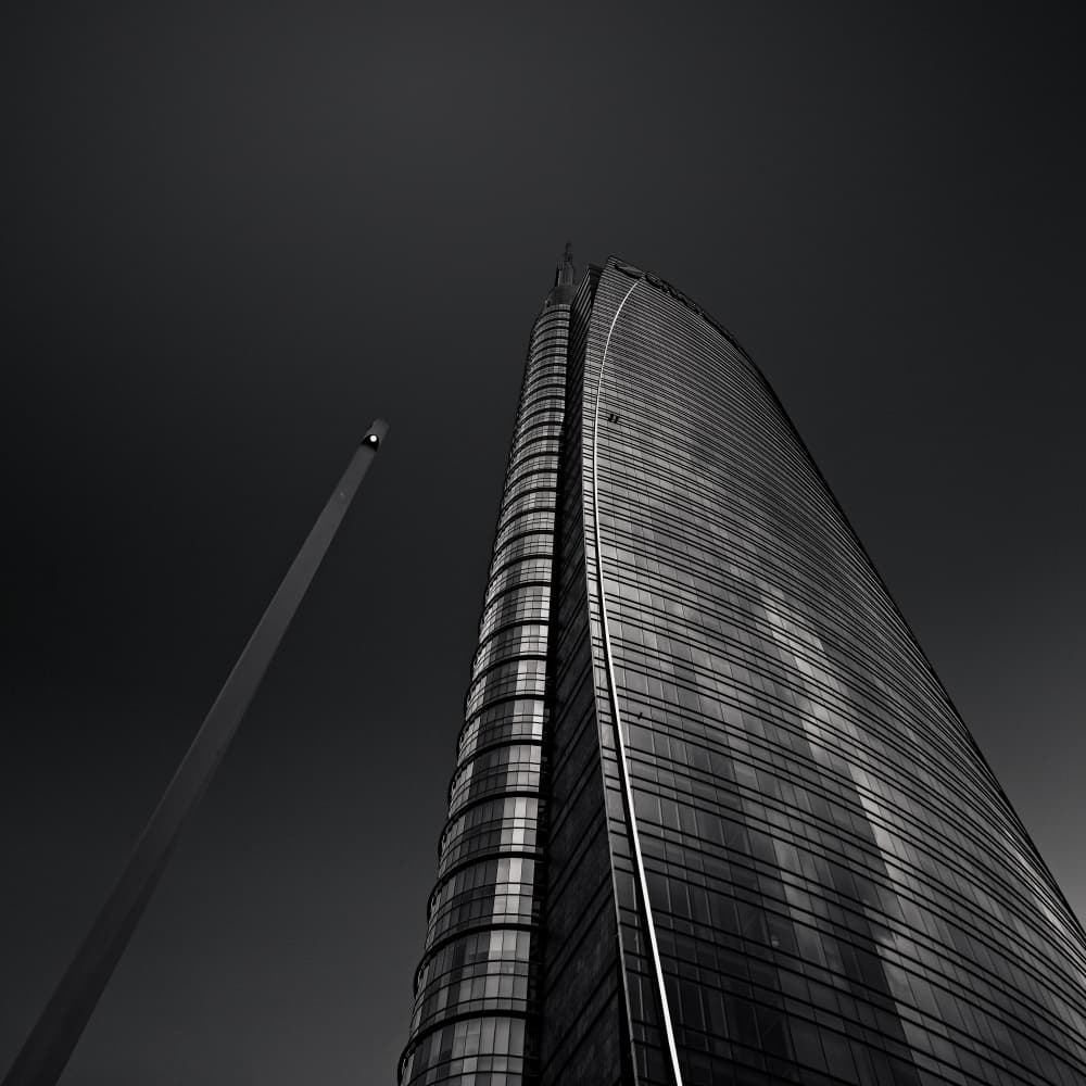 Sleek Urban Architecture by Roland Weber — canvas wall art