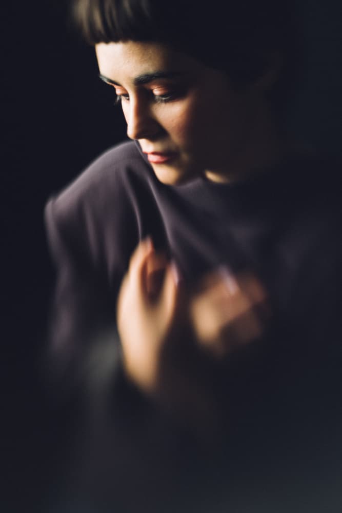 Woman In Quiet Thought by M. Emre Erol — canvas wall art