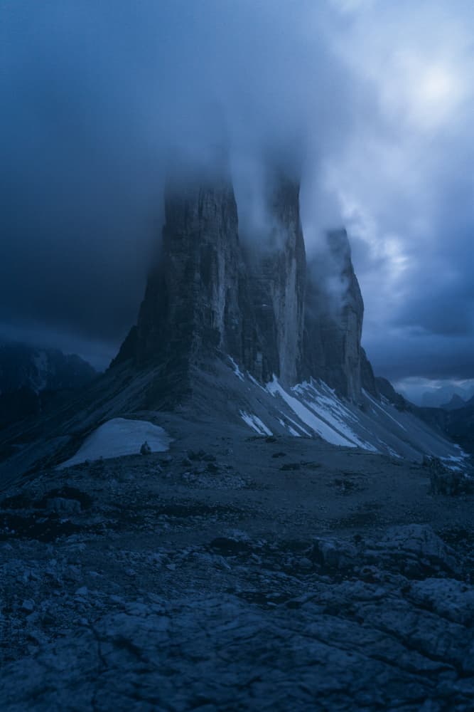 Dramatic Mountain Peaks by Pilar Hm — canvas wall art